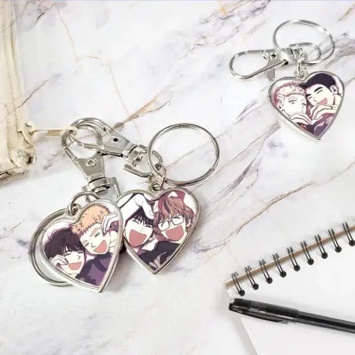 Kim Gong-Lyong Exhibition - Epoxy Metal Keyring - BeOn Annex - metal keyring - Harumio
