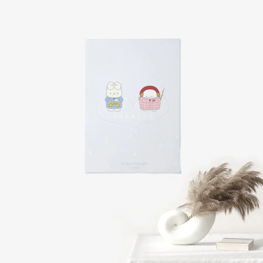 Yun Hee Que - Muzzy Mellow Fabric Poster - Marpple Shop - Fabric Poster - Harumio