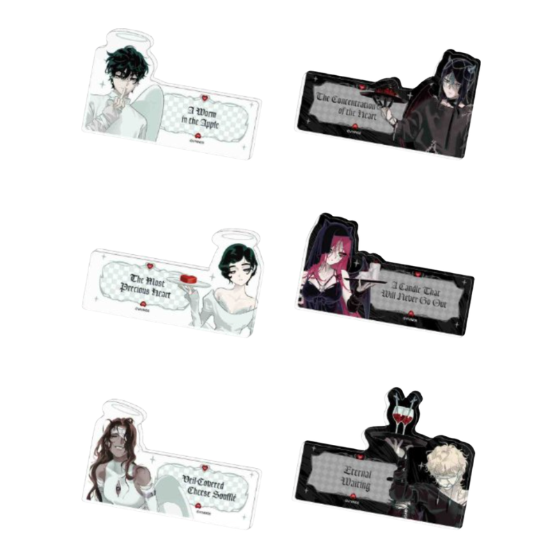 Alien Stage x March Monster Cafe - Acrylic Name Badge – Harumio