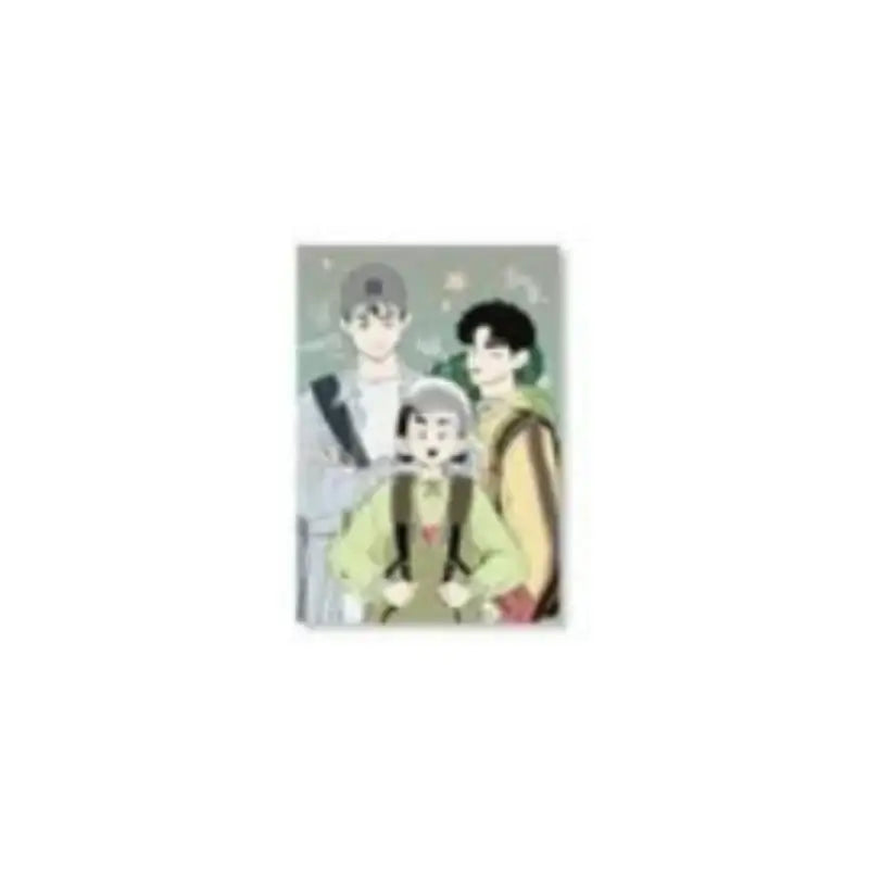 After School Lessons for Unripe Apples Winter Holiday Pop-Up - Lenticular Postcard - Winter Holiday - Lenticular Postcard - Harumio