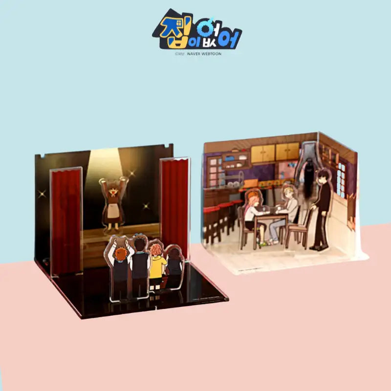 Homeless - Acrylic Diorama - WEBTOON FRIENDS - - Harumio
