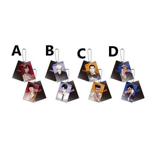 2025 WORLD WEBTOON FESTIVAL X  LOOKISM ARCADE POP-UP - Double Keyring
