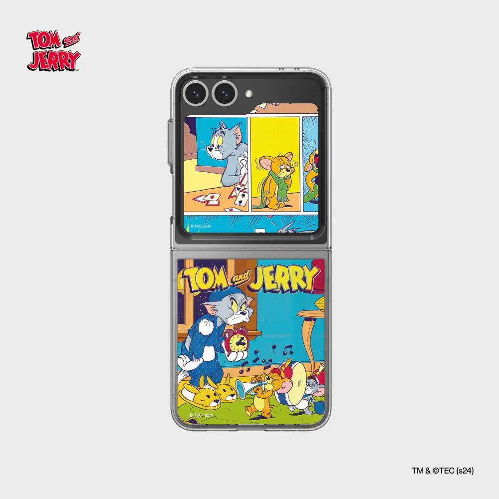 SLBS - Tom & Jerry Flip Suit Card (Galaxy Z Flip6) - SLBS - flip suit card - Harumio