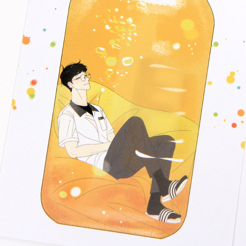 Serious Joke - Juicy Youth Postcard Set