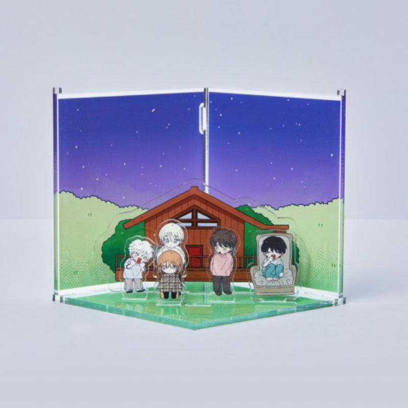 Webtoon Friends - Acrylic Room Diorama