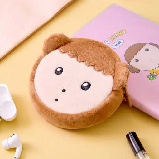 Maru Is a Puppy - Maru Face Pouch - Webtoon Friends - Pouch - Harumio