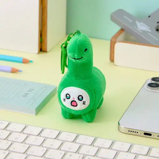 Meow Man - Dinosaur Chunbae Mini Doll Keychain - Webtoon Friends - Keyring - Harumio