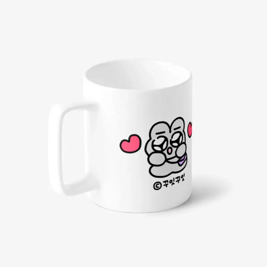 Kkuitkkuit - Bone China Classic White Mug - Marpple Shop - Mug - Harumio