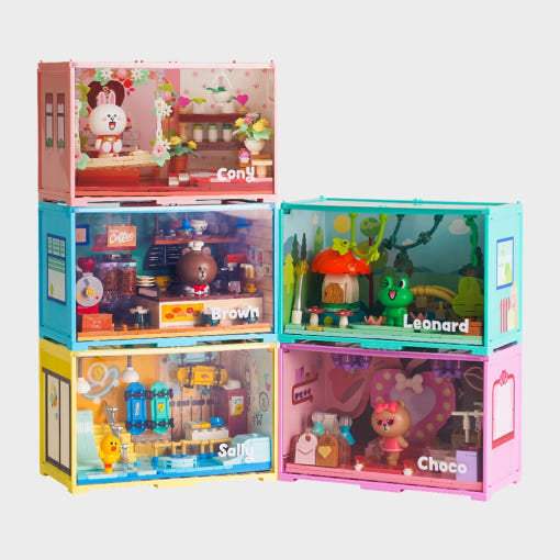 Line Friends - POP-UP Building Blocks - Line Friends - building block - Harumio