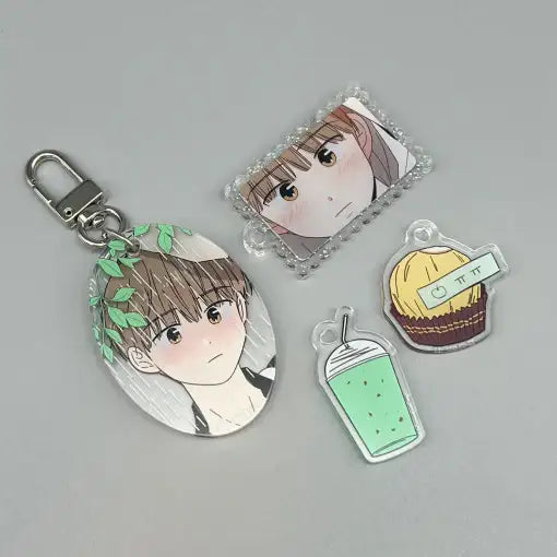 Youth Blossom - Summer Food Acrylic Keyring - Jaedam Media - Accessories - Harumio