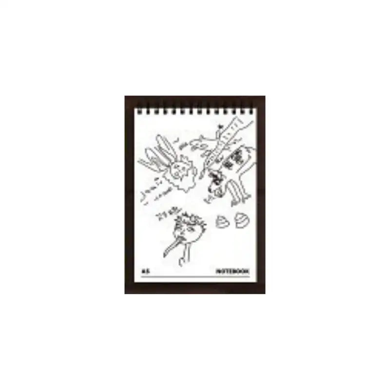 Homeless - Homecoming Day Popup Store - A5 Hardcover Notebook - WEBTOON FRIENDS - - Harumio