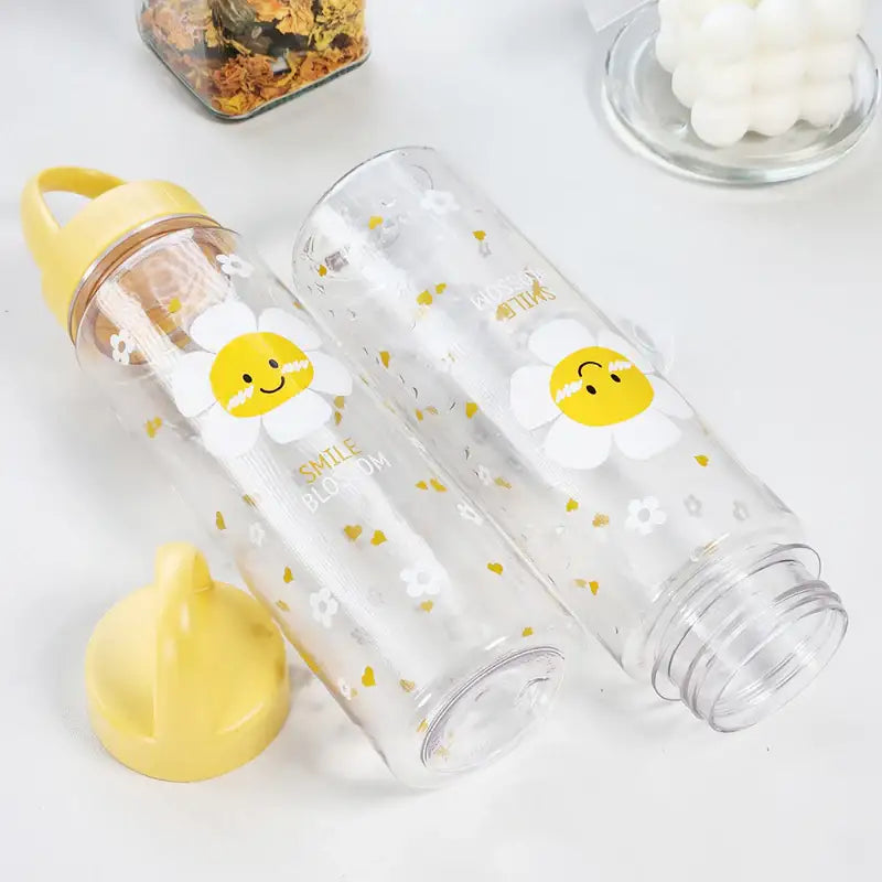 SALDA - Smiley Blossom Tritan Bottle - SALDA - Tumblers - Harumio