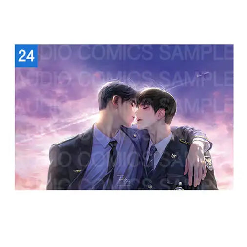 Audio Comics - Illustrated Blanket & Acrylic Block - Audio Comics - Blanket - Harumio