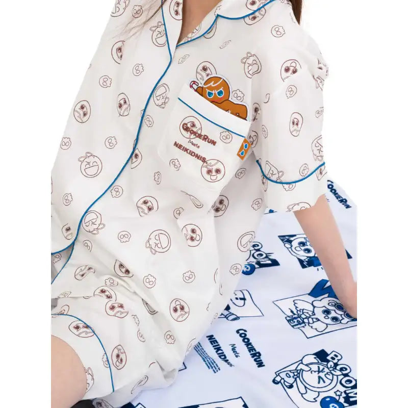 Cookie Run x Neikidnis - Brave Cookie Pajamas Set - Cookie Run - Pajamas - Harumio