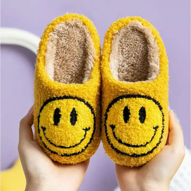 SALDA - Junior Smiley Winter Slippers - SALDA - Footwear - Harumio