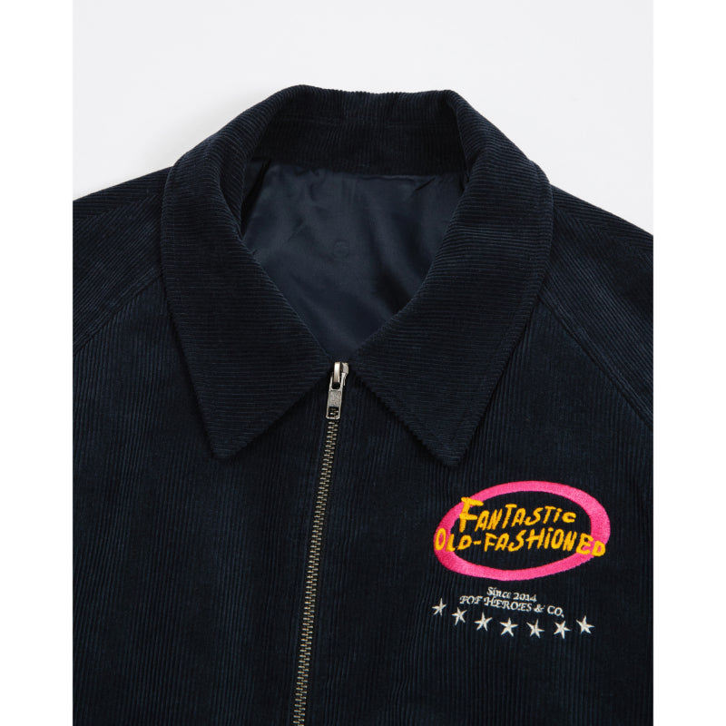 JANNABI - Fantastic Old-Fashioned Corduroy Jacket - JANNABI - Jacket - Harumio