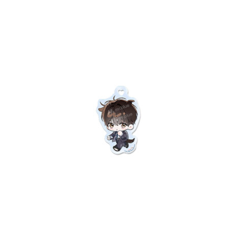 Mr. Blue Pop-Up - SD Acrylic Keyring