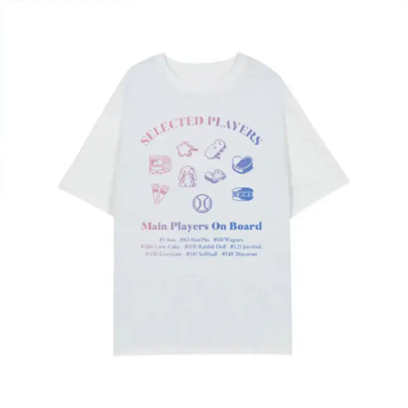 I Only Want to Beat You - T-shirt Player #9 - Webtoon Friends - T-Shirts - Harumio