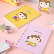Maru Is a Puppy - B5 Spring Notebook - Webtoon Friends - Notebook - Harumio