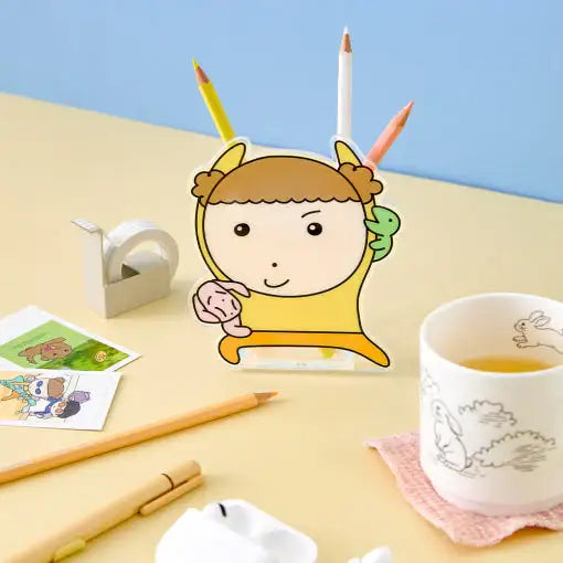 Maru Is a Puppy - Pencil Holder - Webtoon Friends - Pencil Holder - Harumio