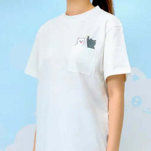Meow Man - Cat Day Limited Edition Short-Sleeve T-Shirt - Webtoon Friends - Shirt - Harumio