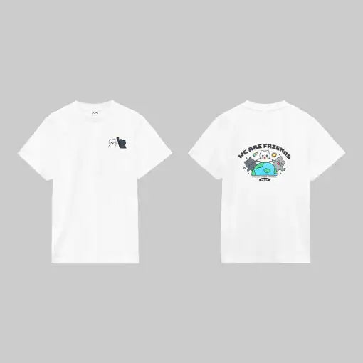 Meow Man - Cat Day Limited Edition Short-Sleeve T-Shirt - Webtoon Friends - Shirt - Harumio