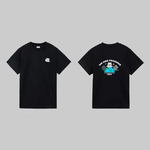 Meow Man - Cat Day Limited Edition Short-Sleeve T-Shirt - Webtoon Friends - Shirt - Harumio