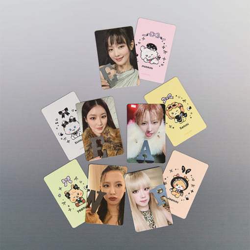 Line Friends - (G)I-DLE Minini Photocard Set - Line Friends - Photocard - Harumio