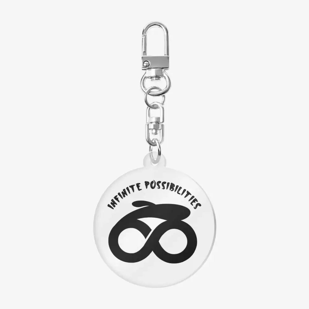Maseuteo SCS - Infinite Possibilities Round Acrylic Keyring - Marpple Shop - Keyring - Harumio