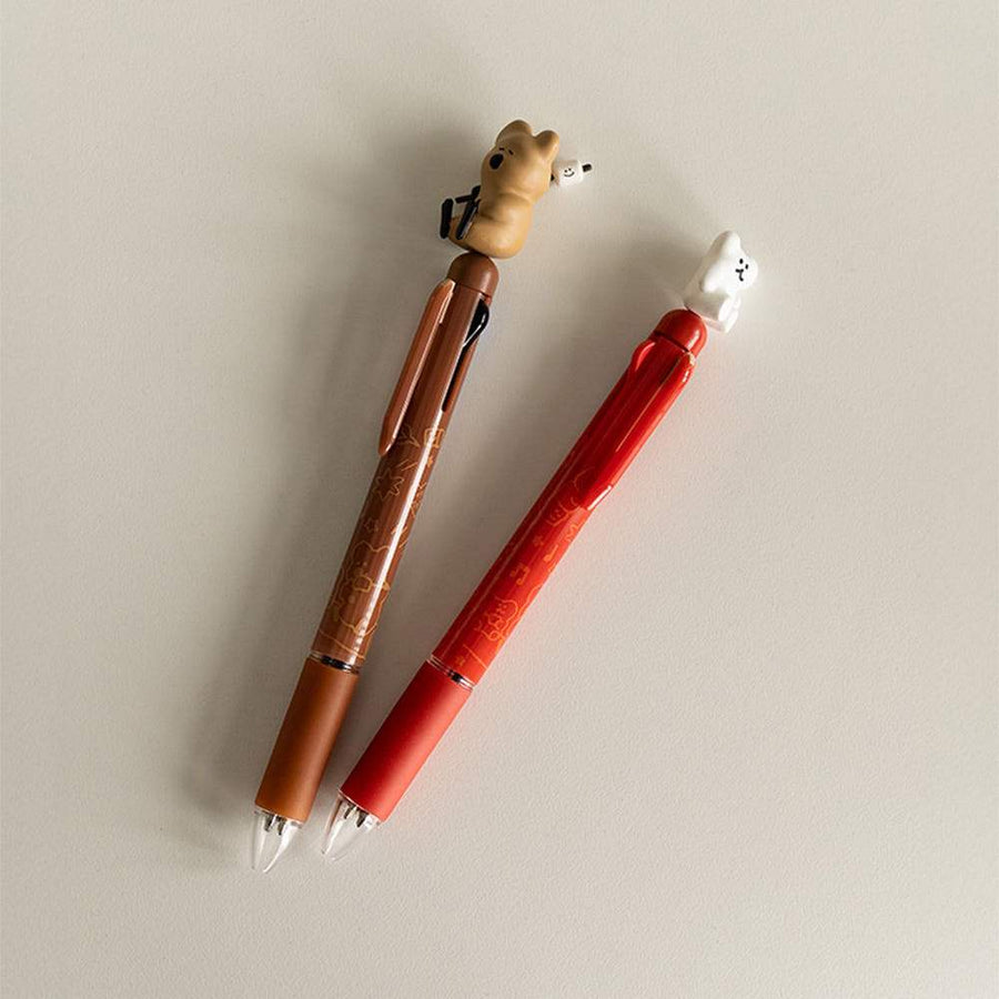 Dinotaeng - Post Office Figure 4 Color Multi Pen - Line Friends - Pen - Harumio