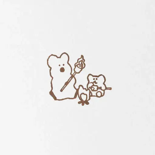 Dinotaeng - Marshville Stamp - Line Friends - Stamp - Harumio