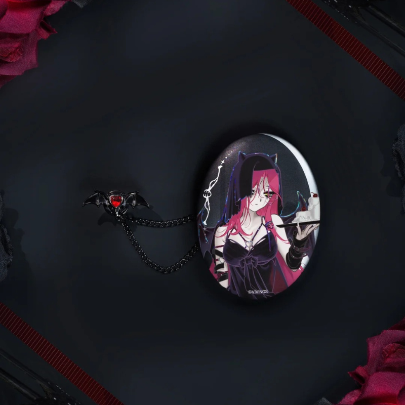 Alien Stage x March Monster Cafe - Oval Badge