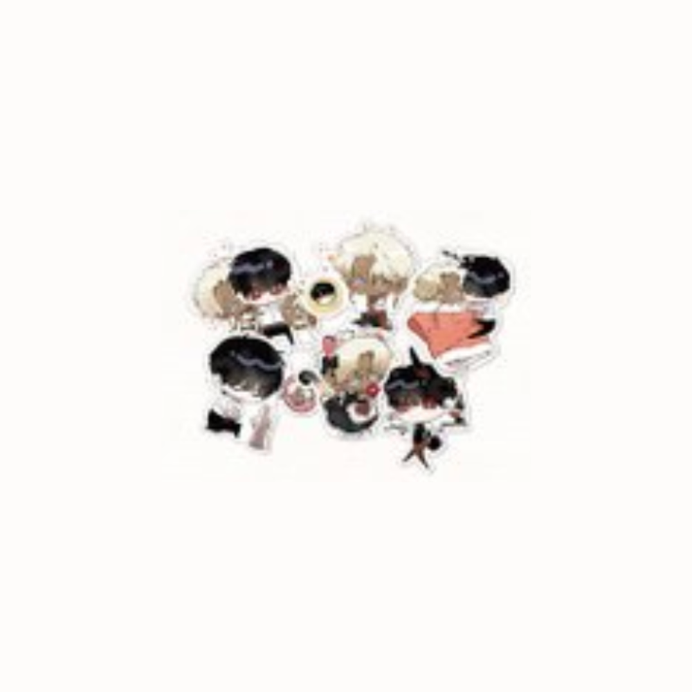 Blossoms of the White Night - Lebom Piece Stickers (6 types)