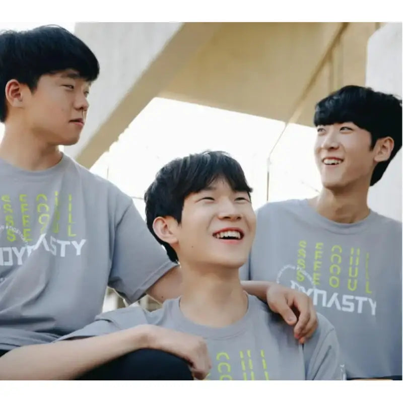 Seoul Dynasty - Gray T-Shirt - Seoul Dynasty - Tee - Harumio