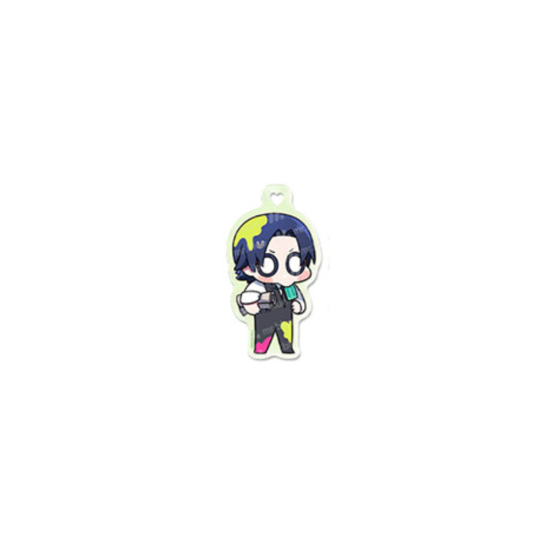 Mr. Blue Pop-Up - SD Acrylic Keyring
