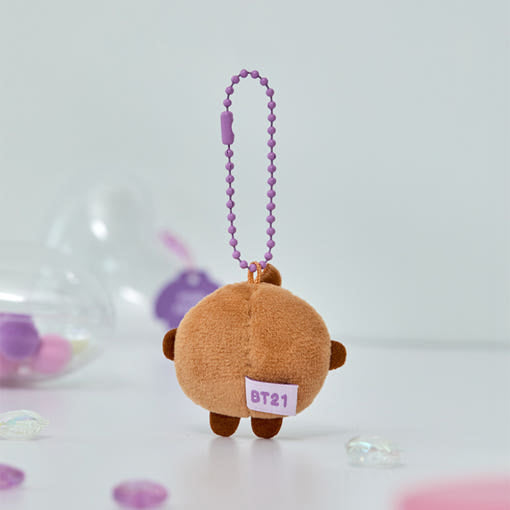BT21 - BABY PEARL Doll Keychain - Line Friends - Doll Keyring - Harumio