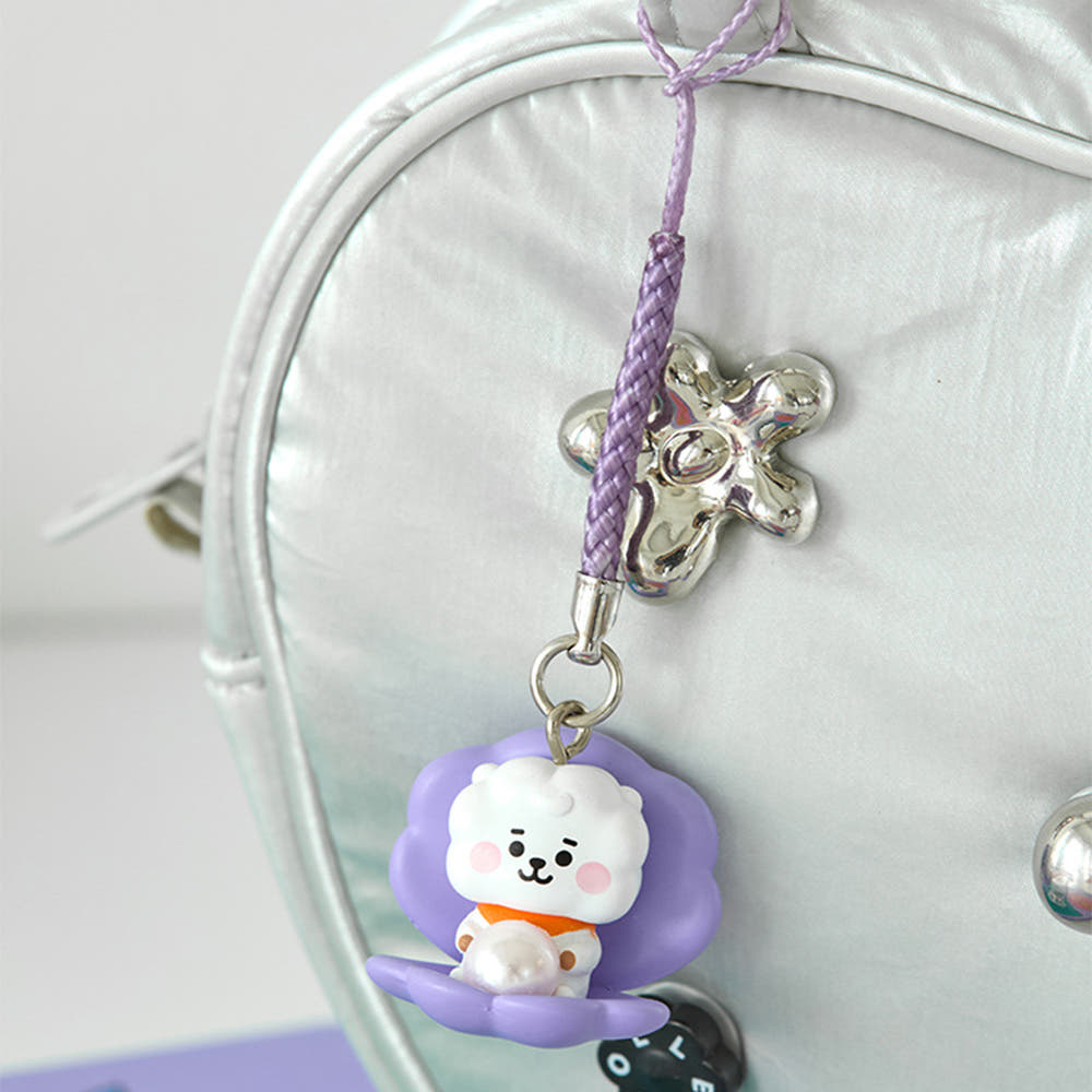 BT21 - BABY PEARL Figure Strap - Line Friends - Figure Strap - Harumio