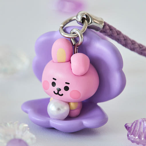 BT21 - BABY PEARL Figure Strap - Line Friends - Figure Strap - Harumio
