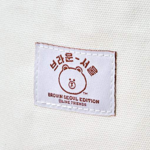 Line Friends - Brown Seoul Edition Eco Bag - Line Friends - Eco Bag - Harumio