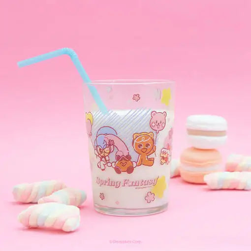 Cookie Run Store - Spring Fantasy Glass Cup - Cookie Run - Glass Cup - Harumio