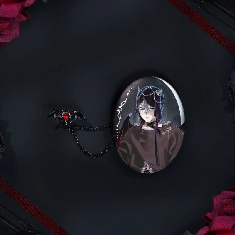 Alien Stage x March Monster Cafe - Oval Badge