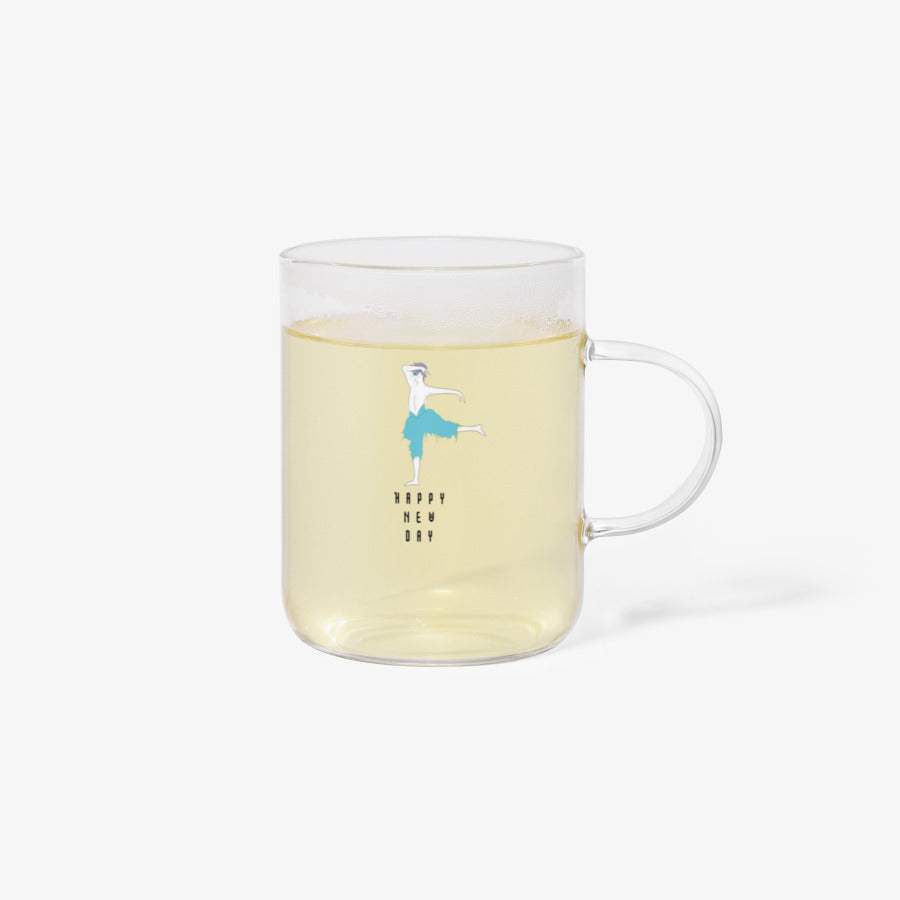 Bluemoon - Happy New Day Glass Mug - Marpple Shop - Mug - Harumio