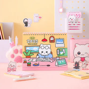 Meow Man - 2025 Desk Calendar - Webtoon Friends - Calendar - Harumio