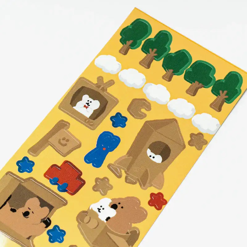 Dinotaeng - Boxville Removable Sticker - Dinotaeng - Stickers - Harumio