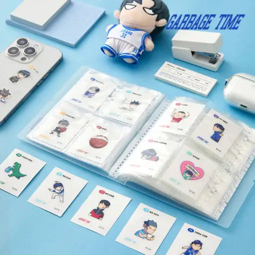 Garbage Time - Random Jakppung Tibootiboo Sticker - Webtoon Friends - sticker - Harumio