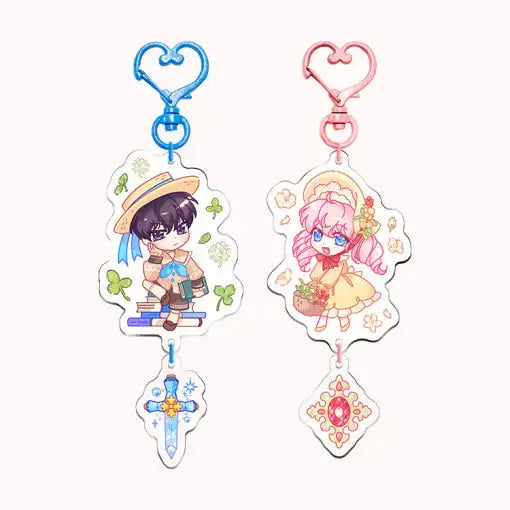 The Precious Sister of The Villainous Grand Duke - Acrylic Keyring - The Precious Sister of The Villainous Grand Duke - Acrylic Keyring - Harumio