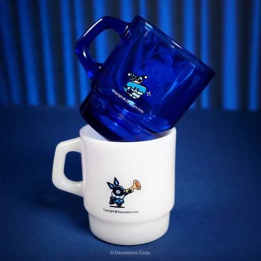 Cookie Run : Kingdom - Carnival of Shadows 4th Anniversary Milk Mug - Cookie Run - Glass Mug - Harumio