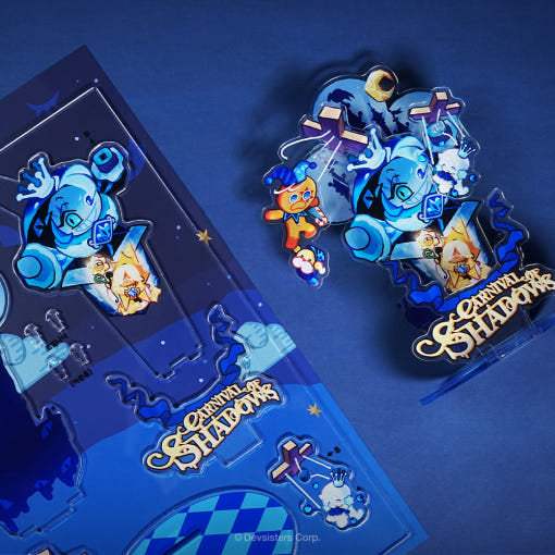 Cookie Run : Kingdom - Carnival of Shadows 4th Anniversary Acrylic Diorama Stand - Cookie Run - Acrylic Diorama Stand - Harumio