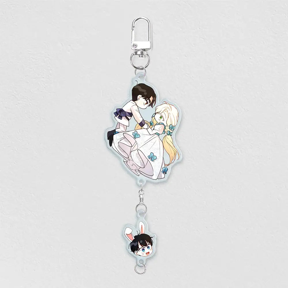 How to Hide the Emperor's Child - Character Keyring - Official W - Keyring - Harumio