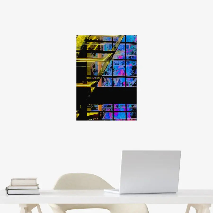 Ocean Garden - Neon All Night Long A3 Poster - Marpple Shop - Poster - Harumio